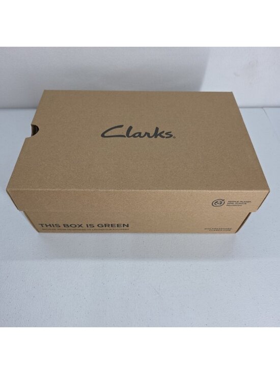 Men’s Clarks Un Hugh Cap Lace Up Black Leather Dress Shoes NIB 7M Formal Prom main image 3